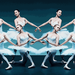 Artists of The Australian Ballet in Etudes. Photo Georges Antoni. Make up by Napoleon Perdis.