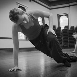 Brianna Kell, DirtyFeet Residency 2012.  Photo:  Pia Moore.