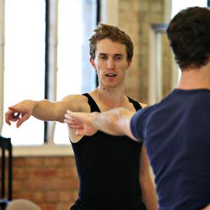 Choreographer/dancer Gareth Belling. Photo: KEN SPARROW