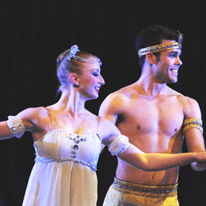 Claudia Dean and Aaron Smyth