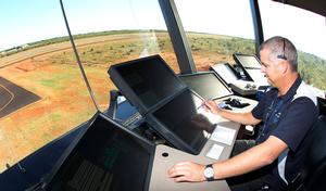Inside the new state-of-the-art ATC tower at Broome. (Airservices Australia)