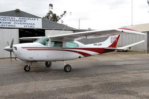 Cessna 210 VH-JHF. (Brendon Scott via ATSB)