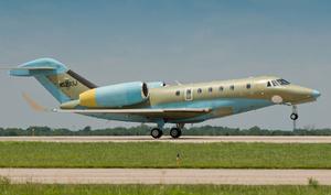 The first production Citation X has taken flight from Cessna's Wichita factory. (Cessna)