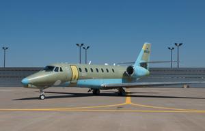 The Citation Sovereign production aircraft. (Cessna)