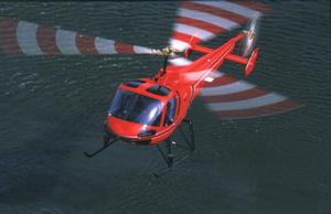 An Enstrom 480B single-engine turbine helicopter. (Enstrom Helicopters)