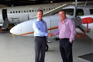 Aviation Australia and Hawker Pacific have signed a significant partnership agreement. (Aviation Australia)