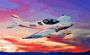 As Piper boss, Gould oversaw, amongst other things, the introduction of the PiperSport. (Piper Aircraft, Inc.)