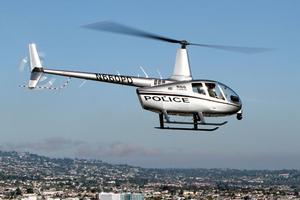 Robinson's R66 turbine police helicopter. (Robinson Helicopters)