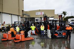 Toyota Material Handling's forklift range