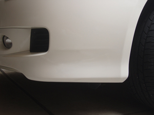 A Honda Accord before and after the Color Tech treatment.