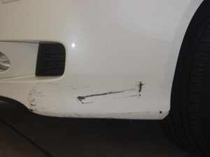 A Honda Accord before and after the Color Tech treatment.