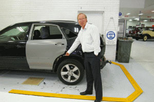 Specialisation the key: Paul Sprunt in his workshop.
