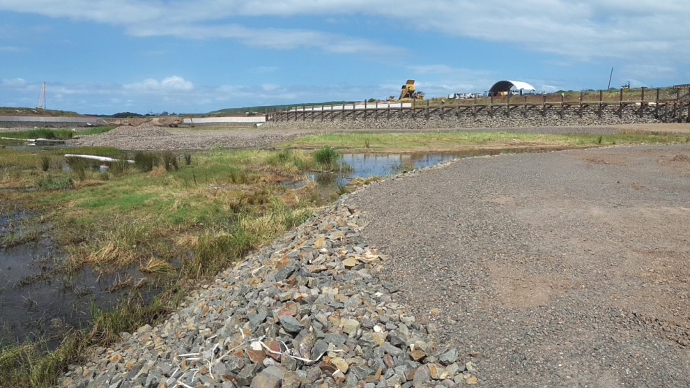 Eventually the harbour will be allowed to fill to a depth of 5 metres in places and with room for up to 300 berths.