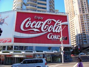Sale of Coke sign raises over $100k for Sydney's homeless