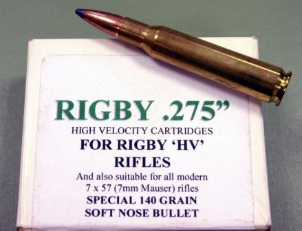 .275 Rigby Ammunition