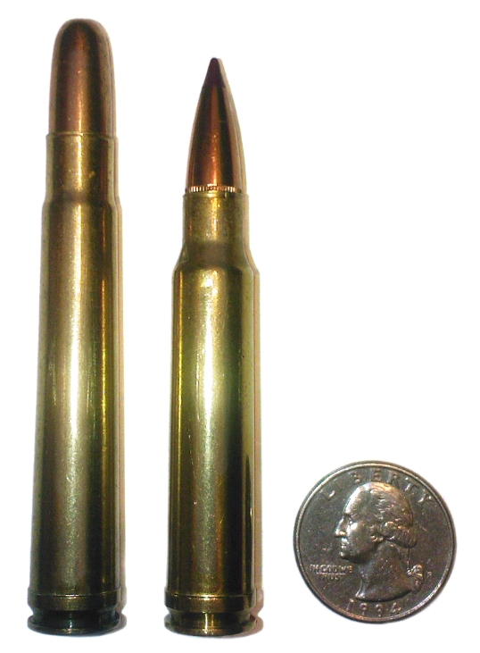 .375 H&H and .338Win. Mag. side by side.