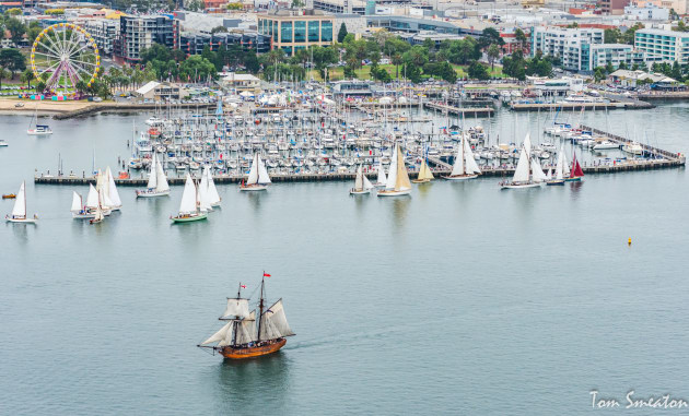 Geelong Wooden Boat Festival. Photo Tom Smeaton.