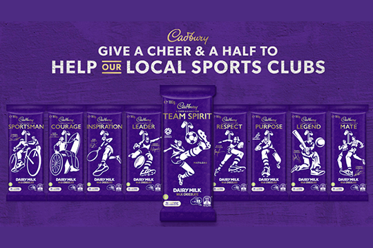 Ten new limited-edition Dairy Milk blocks will be available as part of the campaign, which were designed by Bulletproof and the wrapper supplied by Amcor.