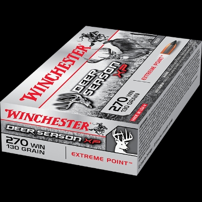 Winchester's Deer Season XP centrefire ammunition is optimised for deer hunting.