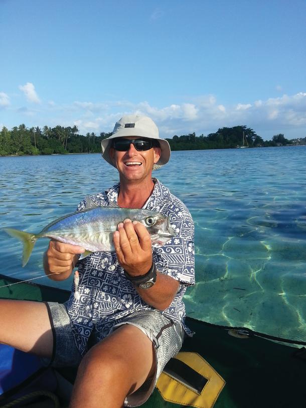 Catching your own dinner is a benefit.