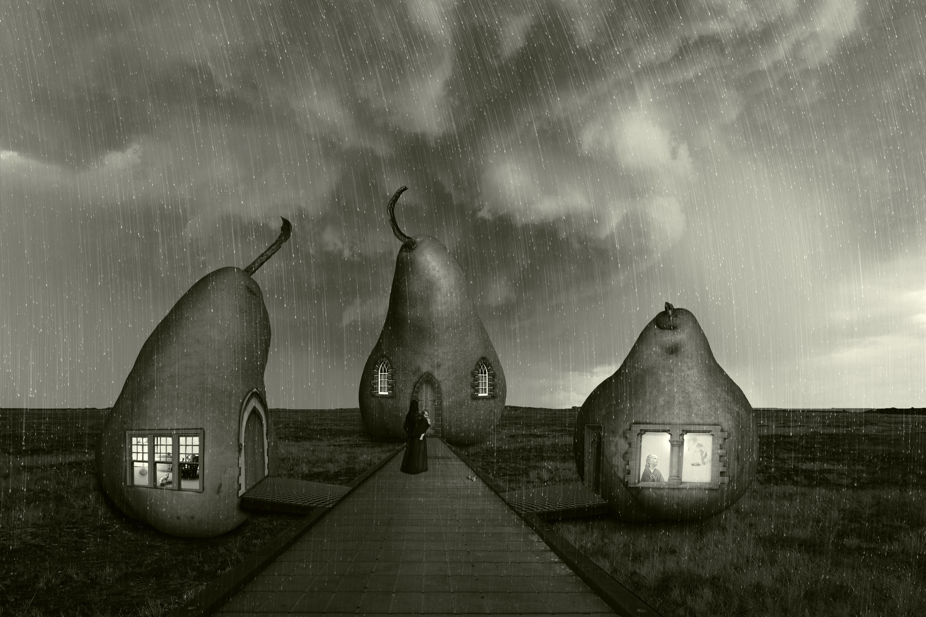 Illustrative Winner: The Pear Houses by Ketut Suwitra