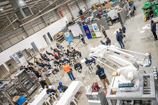 Moira Shire Council’s AI in Manufacturing breakfast, held at Recopak Machinery’s premises in Cobram, brought together over 60 industry professionals, researchers, and innovators for a morning of insights and connection.