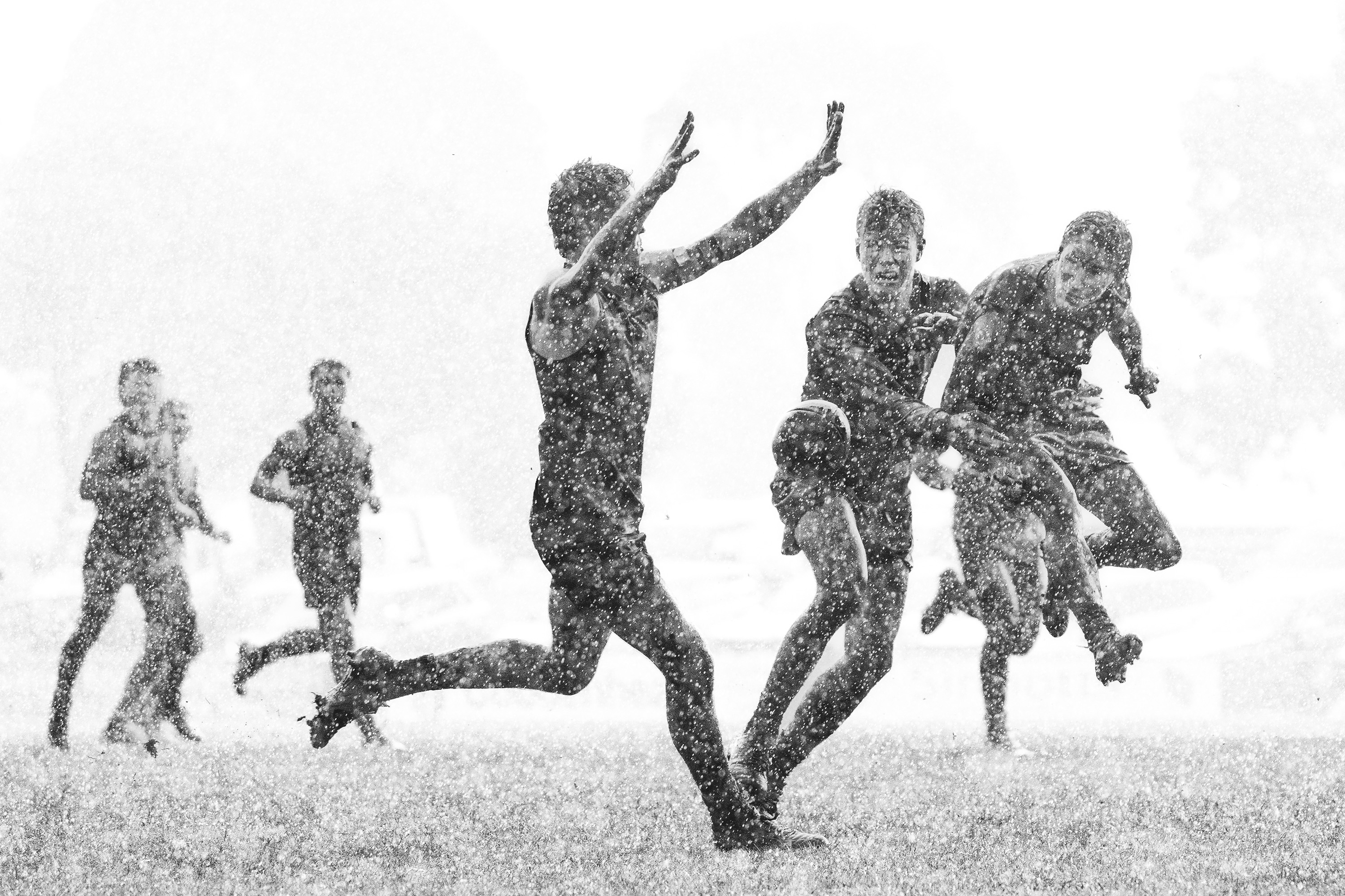 Open runner-up, Through the downpour, Samuel Conellan