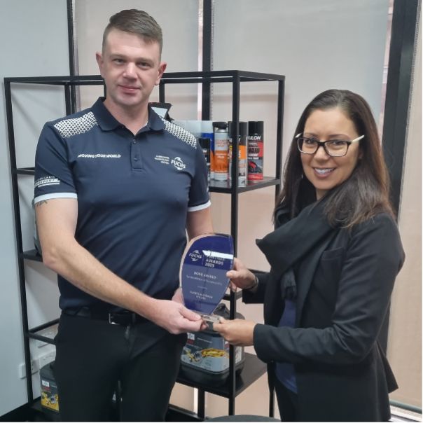 SCHÜTZ Australia awarded Excellence in Sustainability by FUCHS Lubricants
