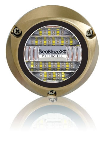 The SeaBlazeX2 from Lumitec.