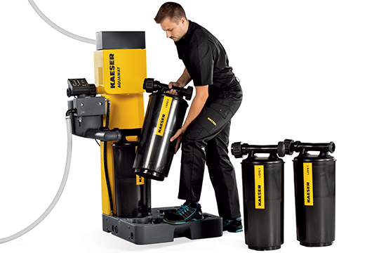 The modular cartridge design allows simple, retrospective adjustment of the capacity.