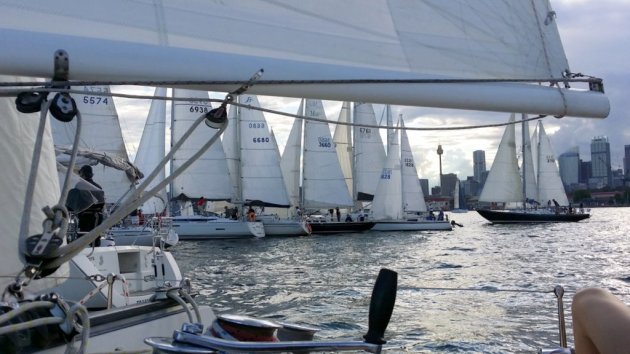 Winter Series fleets on Saturday's on Sydney Harbour are expected to between 70 and 90 boats. Photo RSYS.
