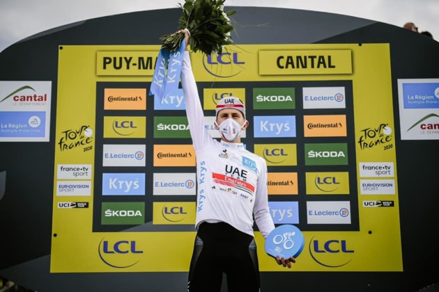 “It was a great day, and now I find myself in the white jersey again,” Tadej Pogačar said after the stage 13 of the TDF. He ultimately won the race, becoming the youngest Tour de France winner in 100 years.