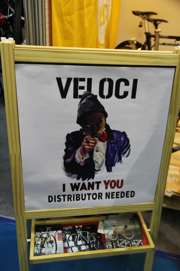 Uncle Sam has taken on a somewhat more sinister demeanour. Surprisingly, I did not notice a line-up of hopeful distributors at this booth.