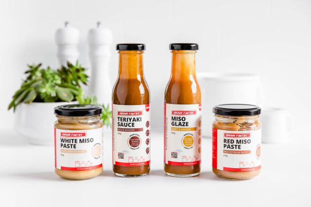 Australian start-up Unami Pantry has launched a ready-to-use Japanese sauce range. The two sauces are based on miso paste and made in Tasmania using 100 per cent Australian ingredients.