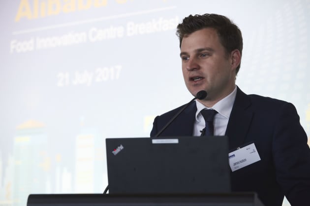 James Hudson, Alibaba&rsquo;s director government relations, corporate affairs and marketing for Australia and New Zealand.