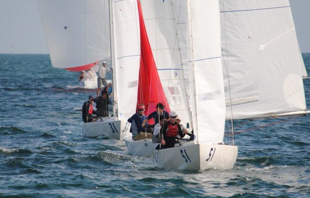 Etchells Victorian Championships 2016. Photo RBYC.