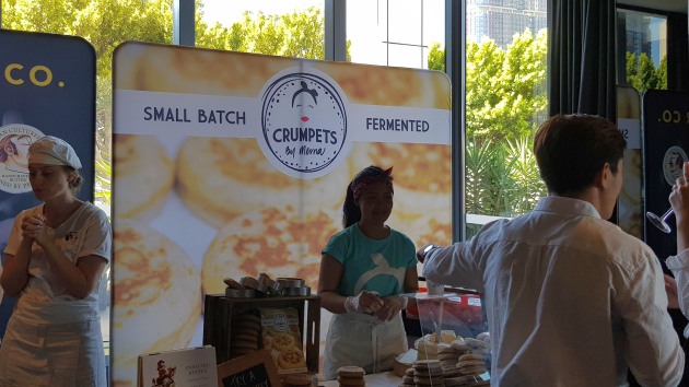 Small batch fermented Crumpets By Merna.