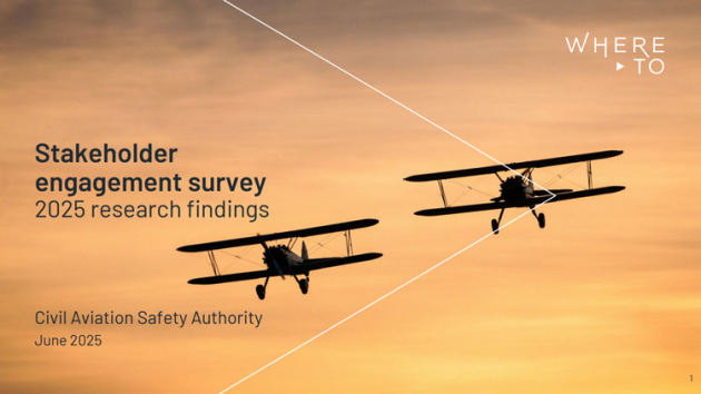 Independent research company WhereTo conducted the 2025 CASA Stakeholder Satisfaction Survey
