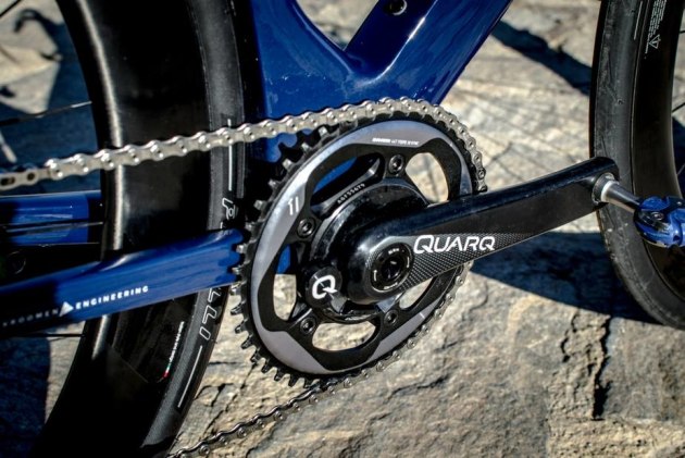 Aqua Blue Sport riders are using using Quarq D-Zero power meters to capture ride and training metrics. Image: Karen M . Edwards Photography