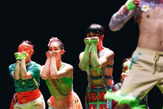 Re-shaping Identity, choreographed by GuoGuoHuiHui.
Image: Shenzhen Fringe Festival.