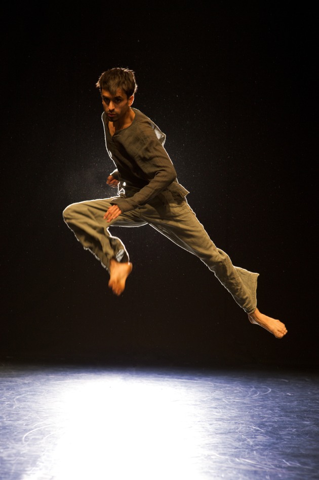 Aakash Odedra in 'Rising'. Photo: Chris Nash.