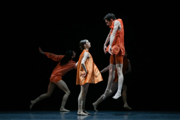 Adam Elmes and Samara Merrick in Seven Days by Stephanie Lake. Photo by Kate Longley