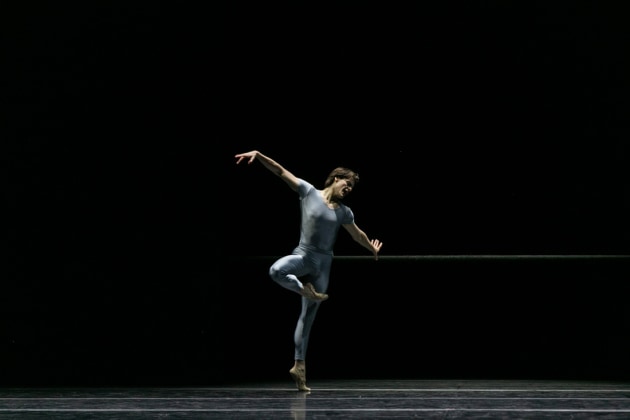 Elijah Trevitt in Blake Works V (The Barre Project) by William Forsythe. Photo by Kate Longley