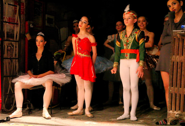 Waiting sidestage at YAGP.
Photo courtesy FIRST POSITION FILMS