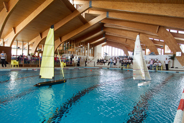Sailing in the Olympic pool. Photo &copy; GYC Sebastian Devenish.