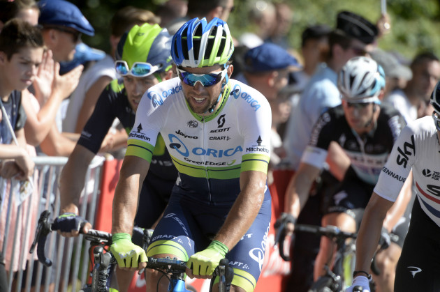orica greenedge jersey