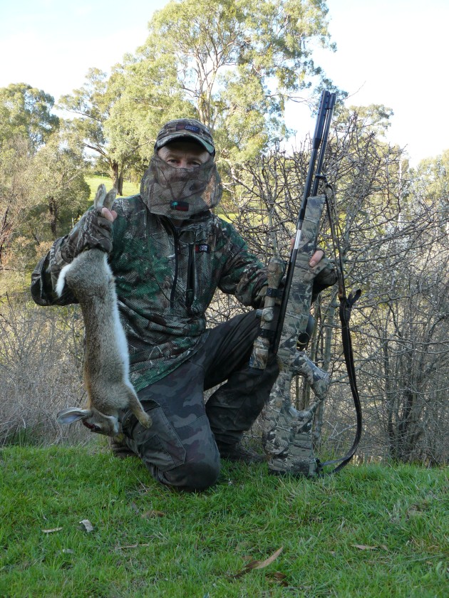 This buck was taken at 10 yards. Even I can hit them at that range.