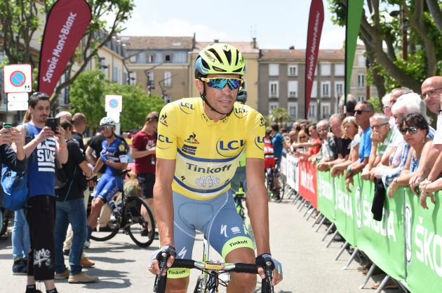 Alberto Contador has confirmed he will ride with Trek-Segafredo for 2017. Image: Sirotti.