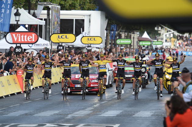 One of the world's most successful cycling teams, Team Sky, has chosen Australian company Today's Plan to provide training analytics and data solutions. Image: Sirotti