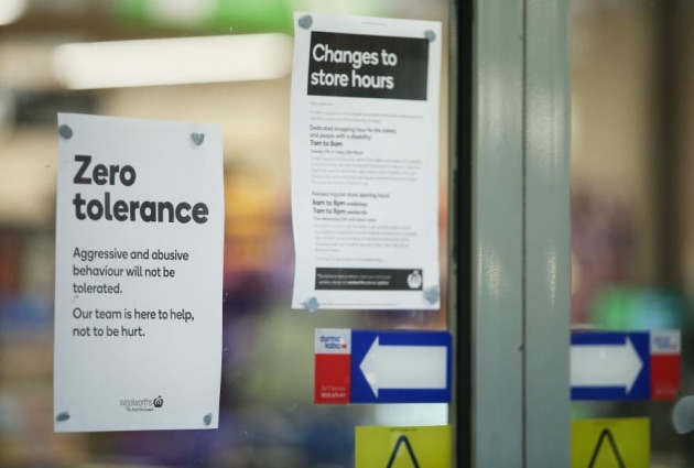 Australian supermarket, Woolworths, has announced it&rsquo;s temporarily closing stores in order to re-stock. Picture: Getty Images
